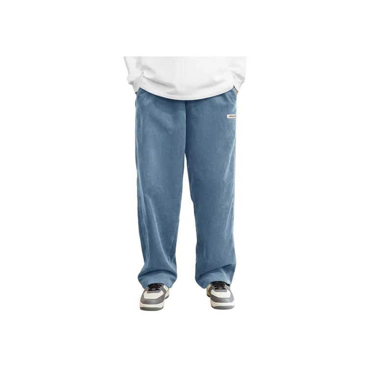 Simple Loose Corduroy Casual Pants