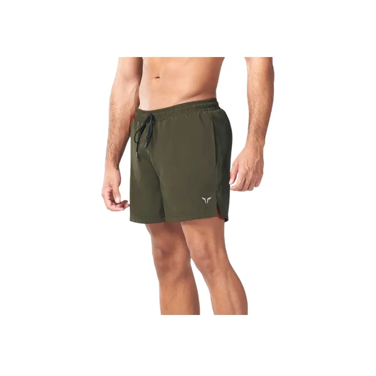 Fashionable Sporty Nylon Four Way Stretch Fabric Casual Shorts Unisex