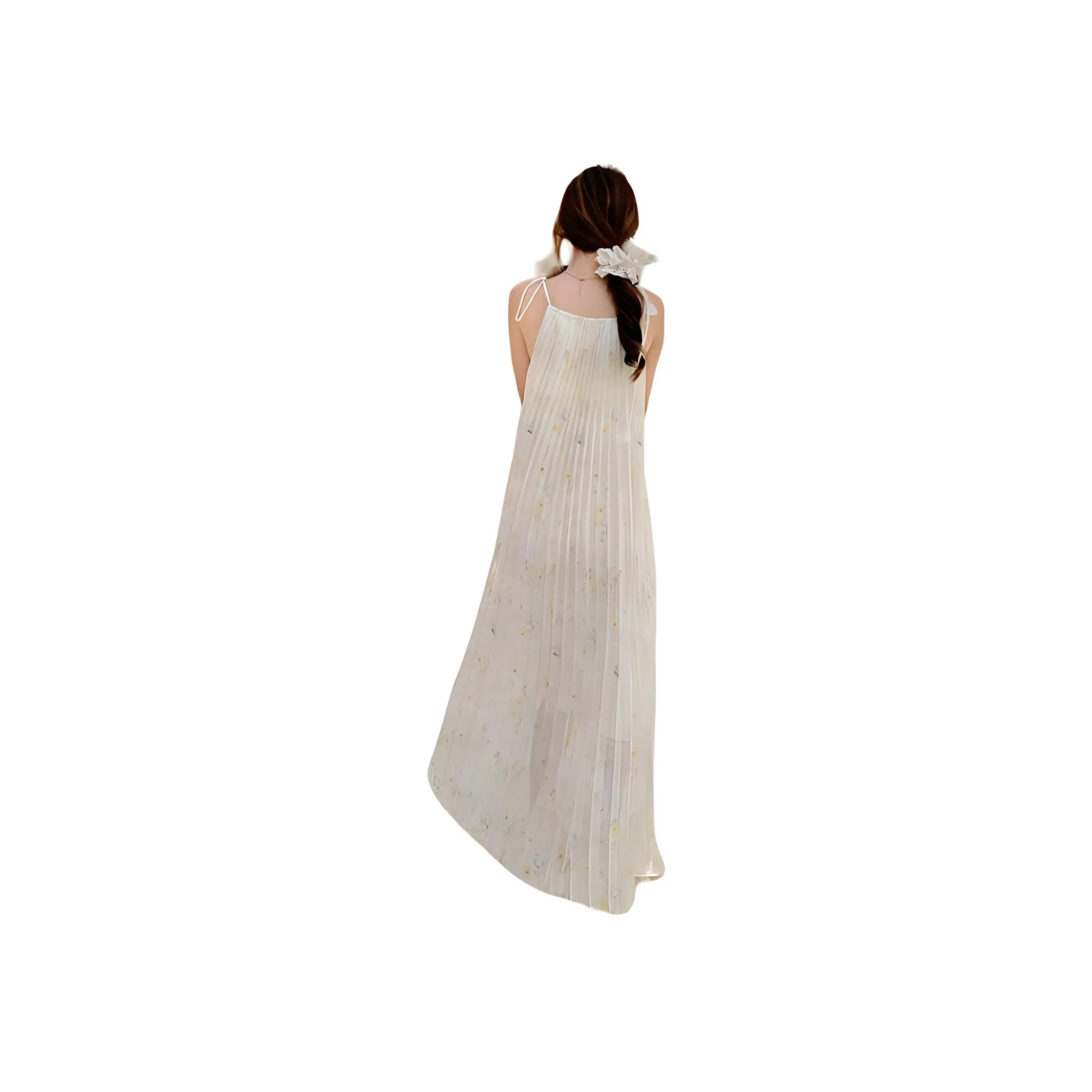 La Chapelle Sleeveless Dress Women's Ecru