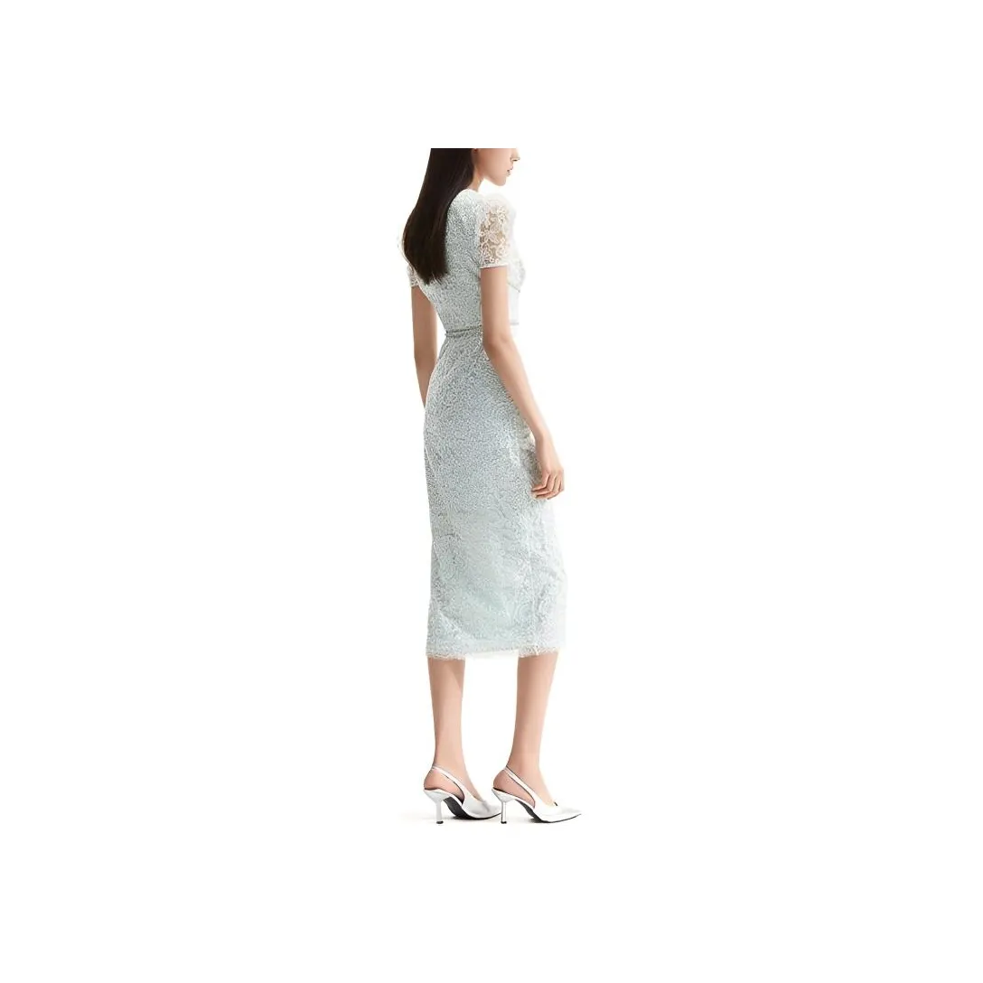 Self portrait Short Sleeved Dress Women's