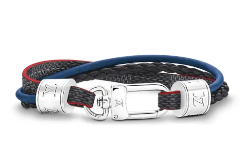 LOUIS VUITTON Lv Treble Bracelet Damier