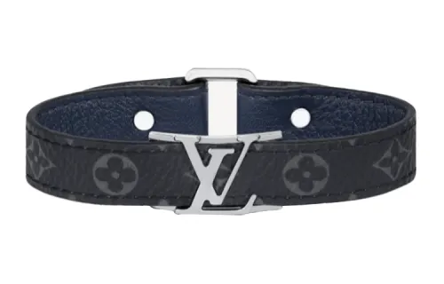 LOUIS VUITTON Leather Wristbands Unisex