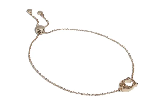 COACH Gold Plated Brass Bracelets Women's Rose Gold