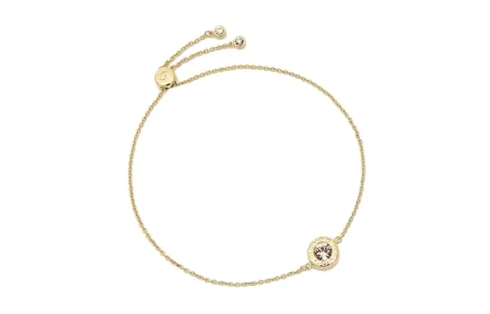 COACH Gold Plated Brass Bracelets Women's