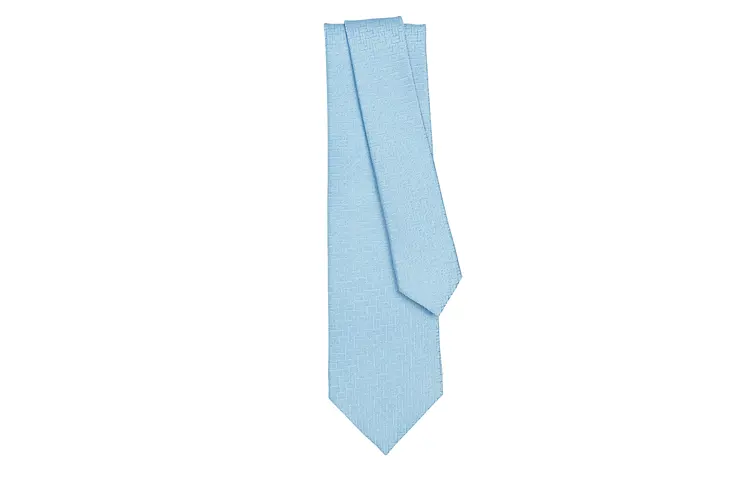 HERMES H24 Ties Men's Light Blue