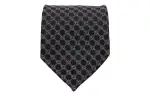 GUCCI Silk Ties Men's White Print