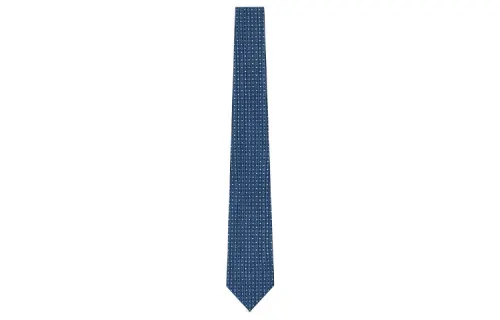 LOUIS VUITTON Monogram Ties Unisex Blue