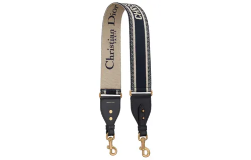 DIOR Shoulder Straps Unisex Dark Blue