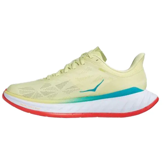 HOKA ONE ONE Carbon X 2 Luminary Green Hot Coral Women's