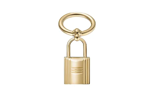 HERMES Twilly Accessories Women's Light Gold