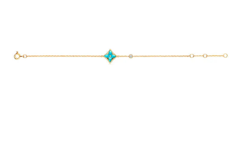 LOUIS VUITTON COLOR BLOSSOM Bracelets Unisex Gold