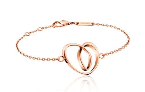 CALVIN KLEIN Warm Heart Titanium Steel Bracelets Women's