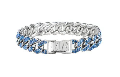 ICONS Lab Stainless Steel Bracelets Unisex Silver, Blue
