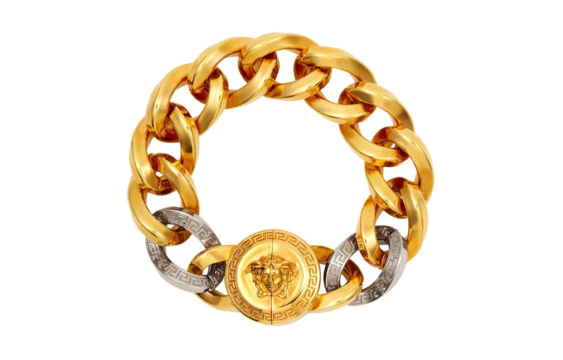 Браслет Versace Медуза (золотой)