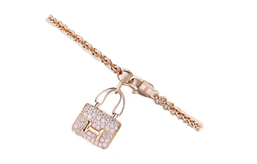 HERMES Diamond Bracelets Women's