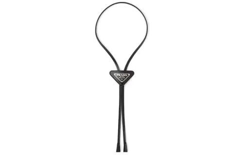 Prada Saffiano leather bolo tie