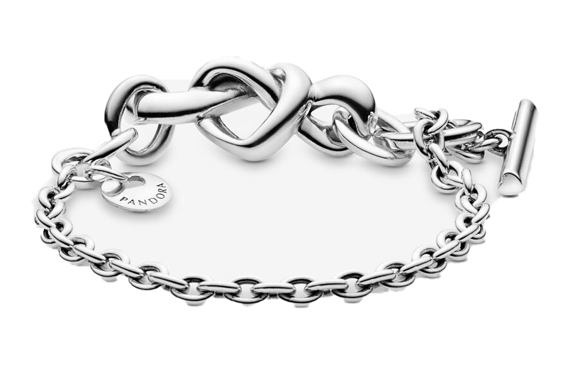 Браслет Pandora Knot (серебристый) — фото 2