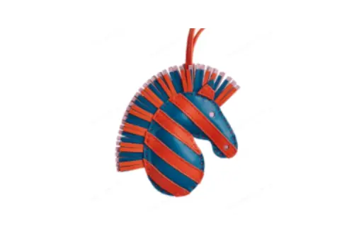 HERMES GEEGEE Charms Unisex Multicolor