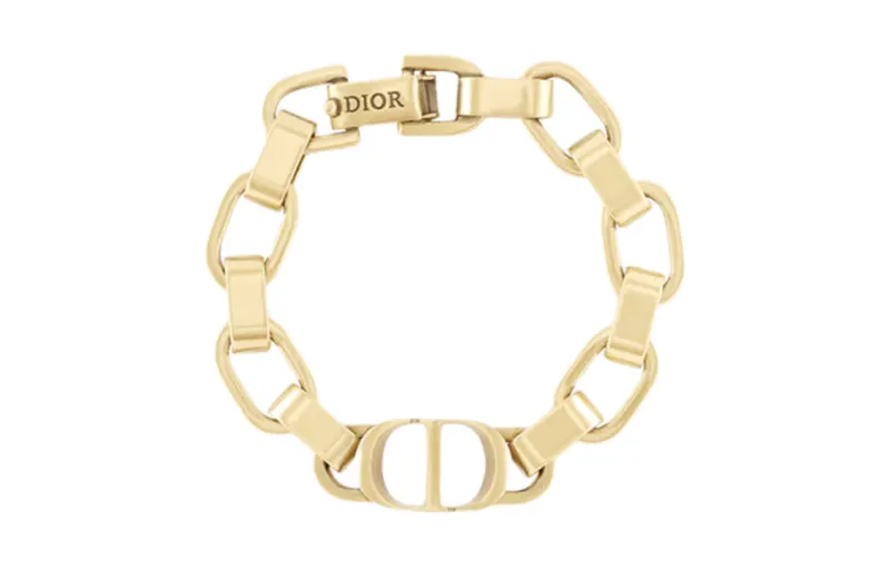 DIOR 30 Montaigne Gold Bracelets Unisex