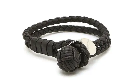 Bottega Veneta 999 Fine Silver Bracelets Unisex