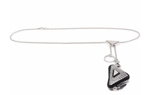 PRADA Waist Chains Women's Silver/Black