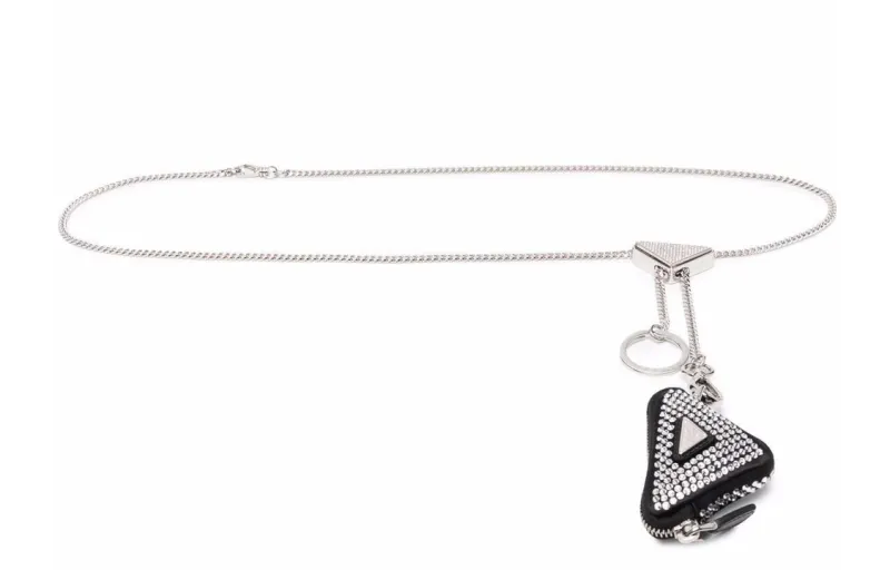PRADA Waist Chains Women's Silver/Black