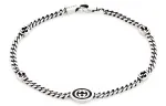 GUCCI GG 925 Sterling Silver Bracelets Women's Silver