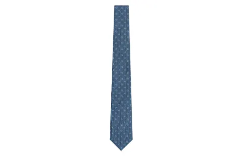 LOUIS VUITTON Monogram Ties Men's Blue