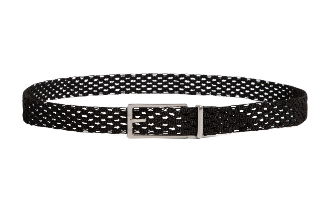 Мужской ремень Bottega Veneta (черный)