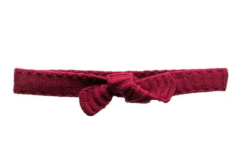 MIU MIU Cotton Belts Women's Red