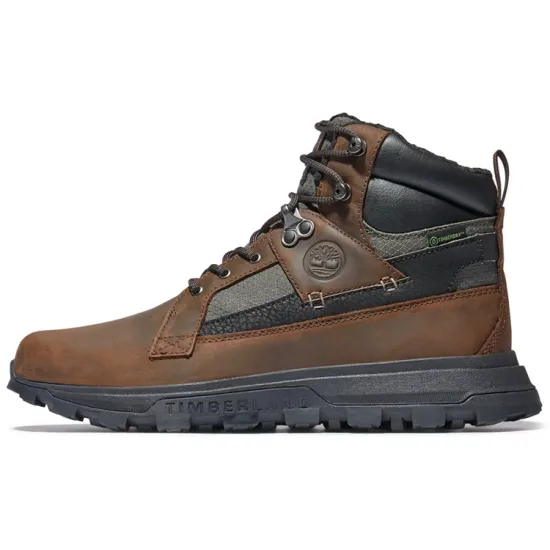 Timberland Treeline Outdoor Boots Men Mid-Top Black Brown