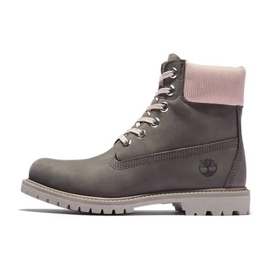 Timberland Premium 6 Inch Waterproof Boot 'Olive Nubuck' Women's