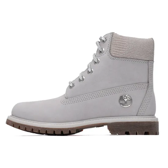 Timberland Classic 6 Inch Premium 'Light Grey' Women's
