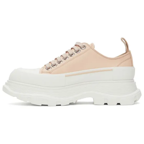 Alexander McQueen Tread Slick Martin Boots Women's Light Khaki