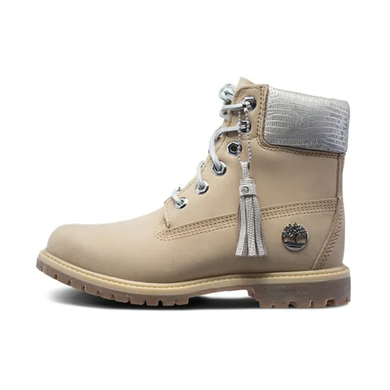 Timberland Heritage 6 Inch Waterproof Leather Boots 'Light Pink Nubuck' Women's