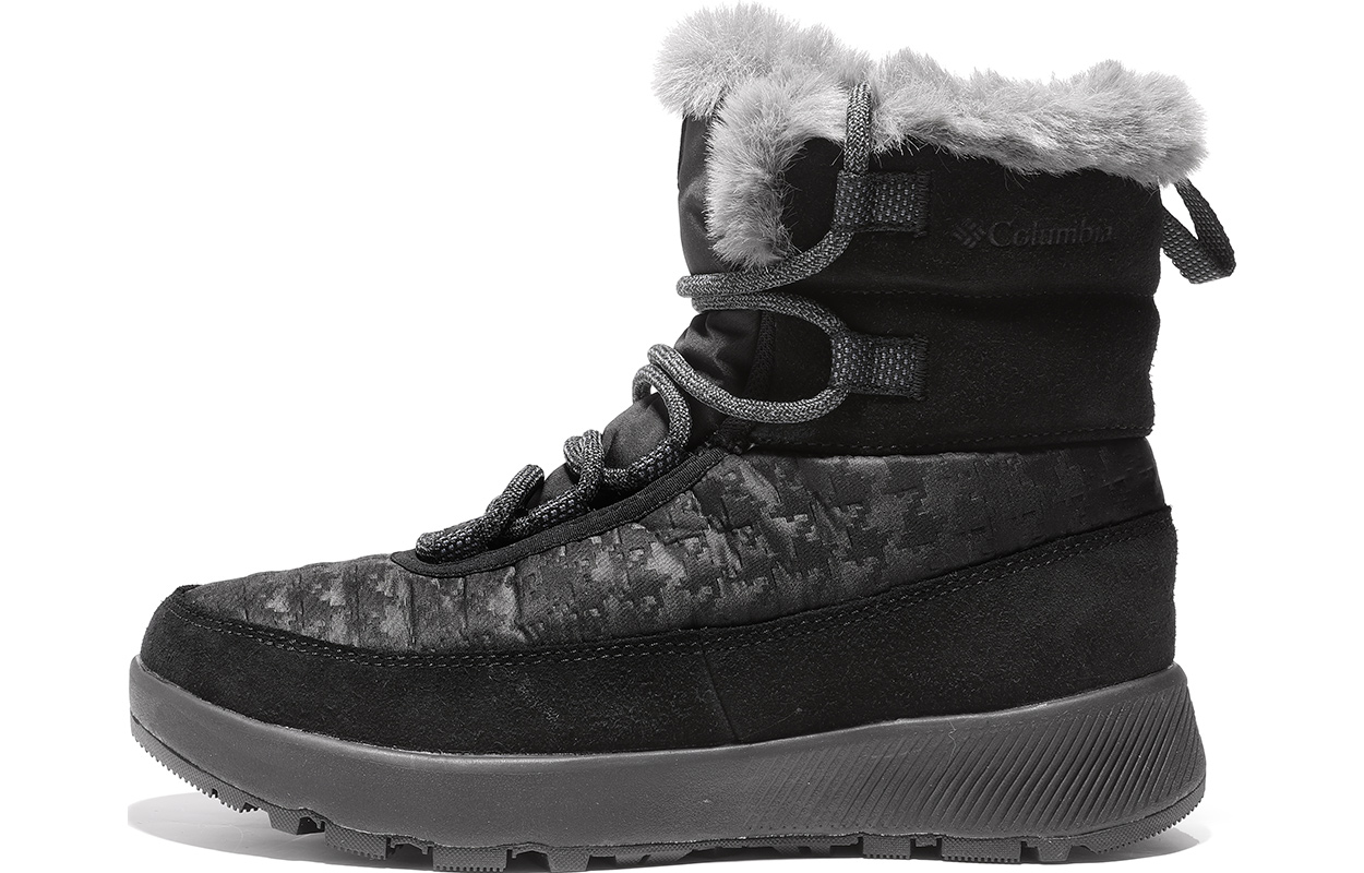 Columbia Snow Boots Women's Mid Top Black