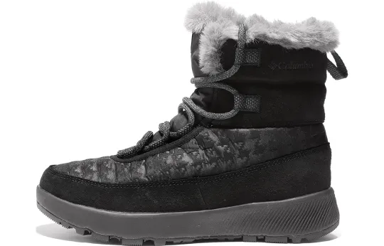 Columbia Snow Boots Women's Mid Top Black