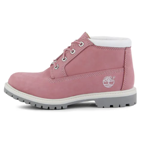 Timberland Nellie Waterproof Chukka Wide Fit Boots 'Pink Nubuck' Women's