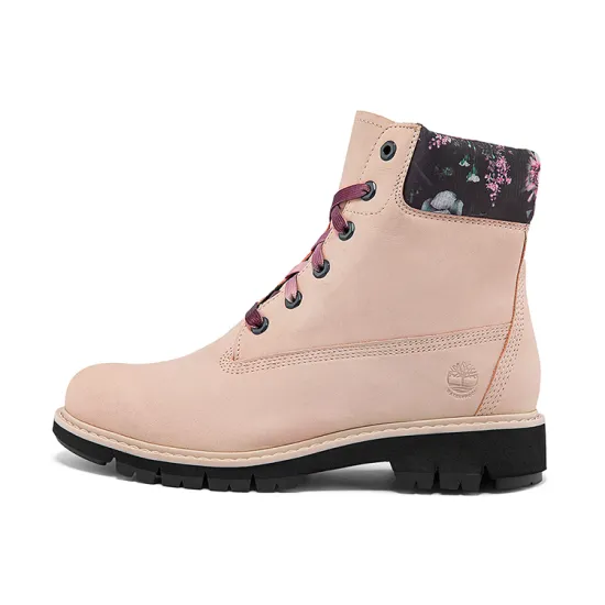 Timberland Lucia Way 6 Inch Charm Waterproof Boot 'Light Pink Nubuck' Women's