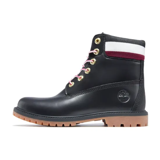Timberland 6 Inch Heritage Premium Waterproof Boots 'Black' Women's