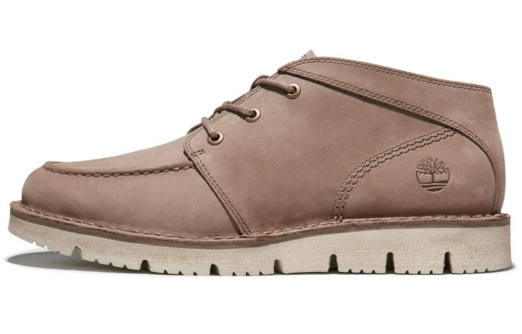 Timberland Timberland Chukka trendy and fashionable low-top work boots light beige