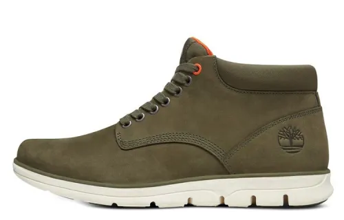 Timberland Outdoor Boots Men's Mid Top Green