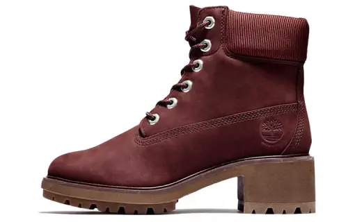 Timberland Combat Boots Women's Dark Red