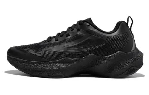 FILA Fabric Low top Tennis Shoes Unisex Black