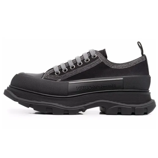 Alexander McQueen Tread Slick Martin Boots Men Black