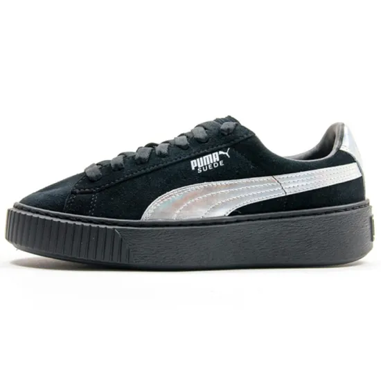 Fenty Beauty X PUMA Suede Skateboarding Shoes Women's Low-top Black