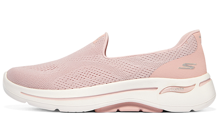 Skechers Go Walk Arch Fit Slip On 'Pink White' Women's