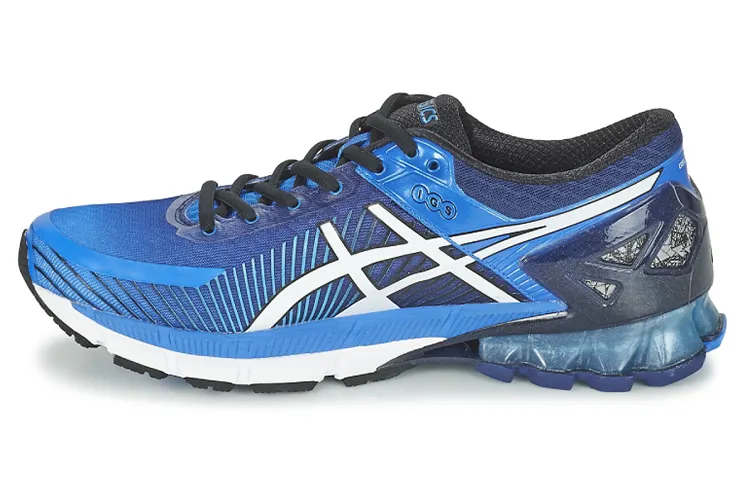 ASICS Gel Kinsei 6 Running Shoes Men's Low Top Blue/White