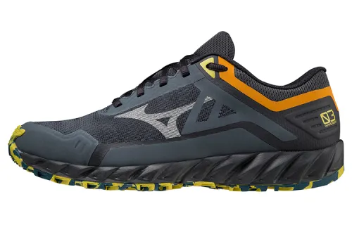 Mizuno Wave Ibuki 3 Comfortable Textile, Synthetic Leather Cushioning Slip Resistant Abrasion Resistant Breathable