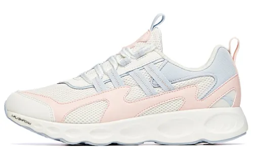 Anta Running Collection Cushioning Lightweight Low top Running Shoes Women's White Pink Blue